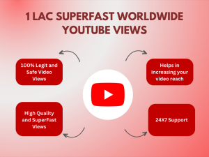 1 Lac SuperFast YouTube Views Helps in Increasing Your Video Reach