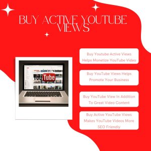 Buy Active Youtube Views