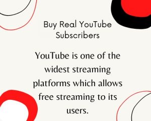 Buy Real YouTube Subscribers
