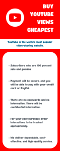 Buy Cheapest YouTube Views