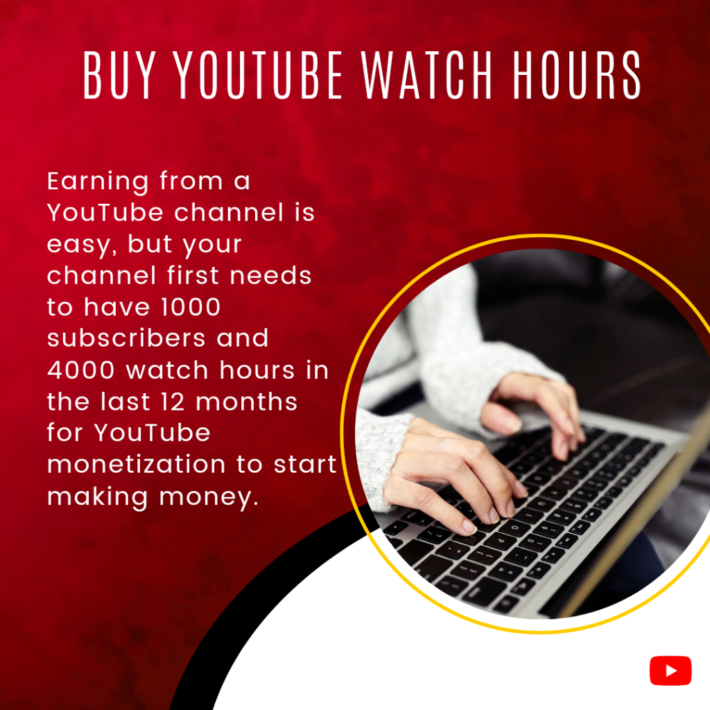 Buy Youtube Watch Hours From INR 2000 100 Safe