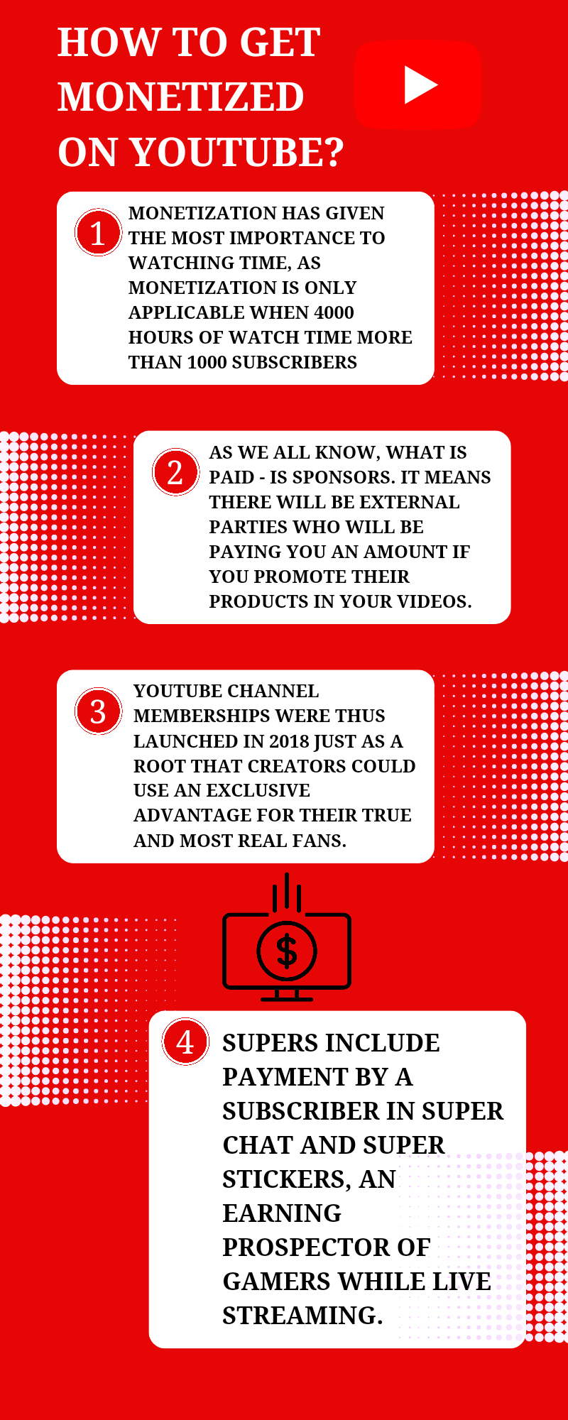 Get Monetized On YouTube