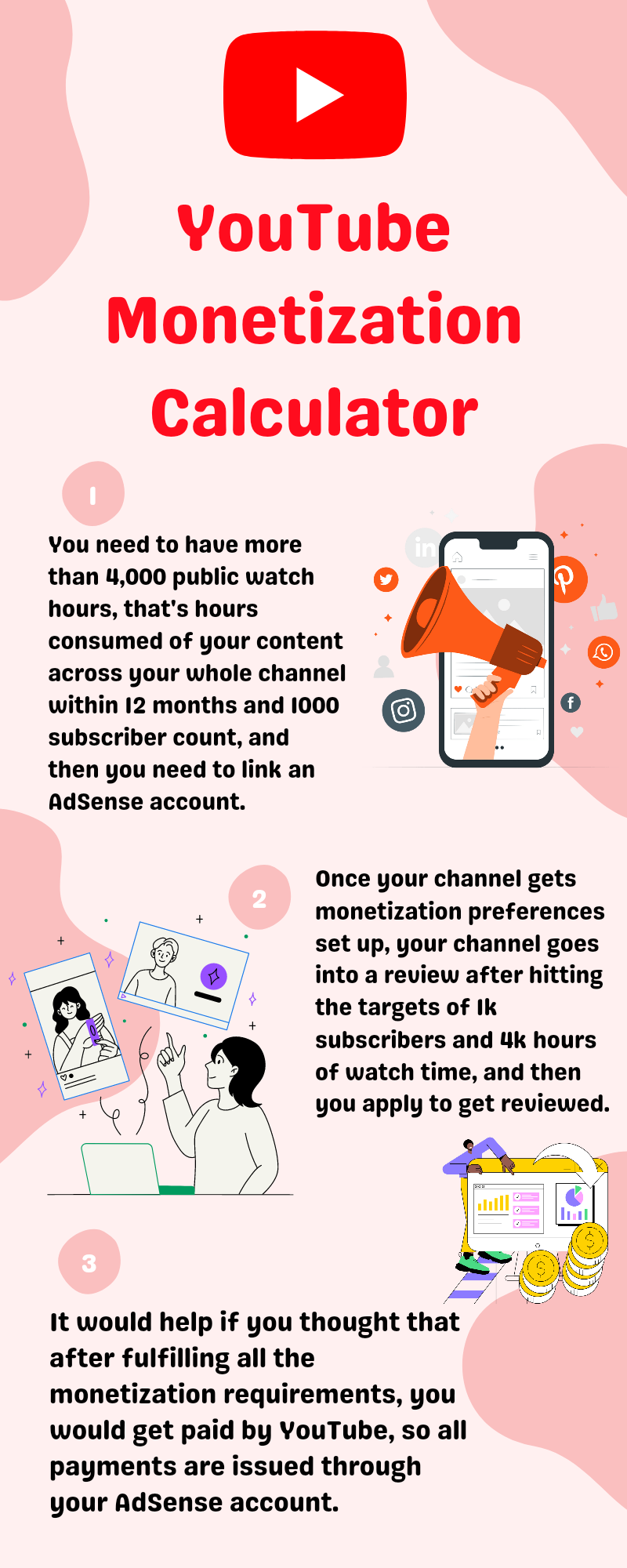 How to get more watch hours on