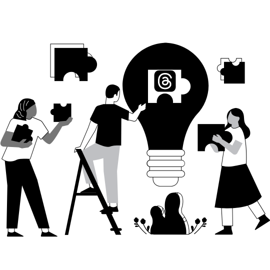 Organic Threads followers for brand building Grow Threads Account With New Followers