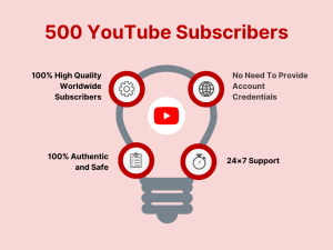 Benefits Related to 500 YouTube Subscribers.