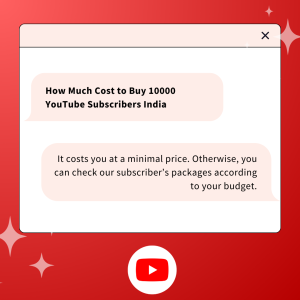 A screenshot of a webpage that says "How Much Cost to Buy 10000 YouTube Subscribers India"
