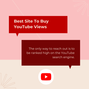 Text on image: Buying YouTube views is the only way to rank high on YouTube search.