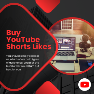 Text overlay on image says "Buy YouTube Shorts Likes."