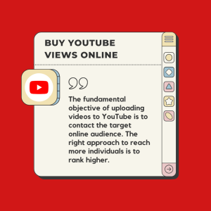 Text overlay on image says "Buy YouTube Views Online".