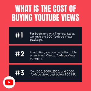 Cost of Buying YouTube Views