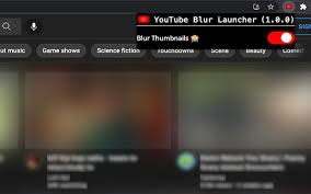 A blurred YouTube thumbnail with a question mark overlay.