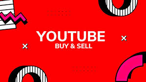 Illustration of a person holding a "For Sale" sign with a YouTube logo.