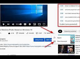 Adding transcript to YouTube video on phone