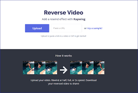 Tutorial on how to reverse a YouTube video on a mobile device