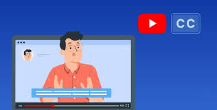 A smartphone displaying YouTube video settings with subtitles option highlighted.