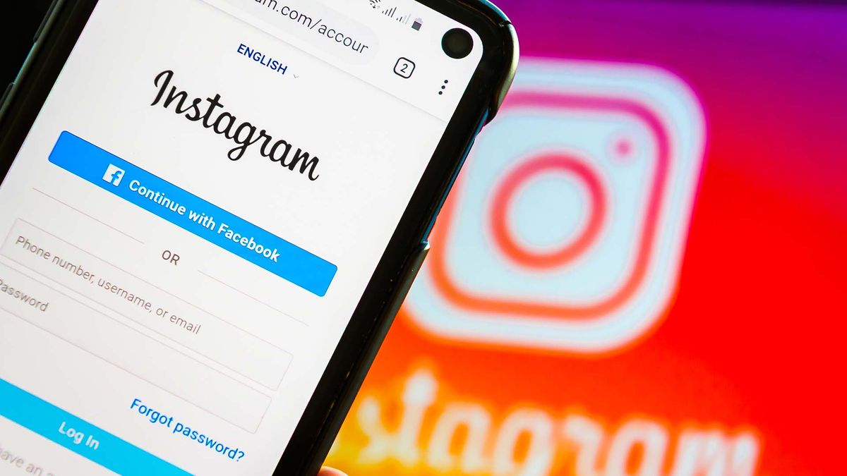 A smartphone displaying an Instagram Reel with the user interface visible.