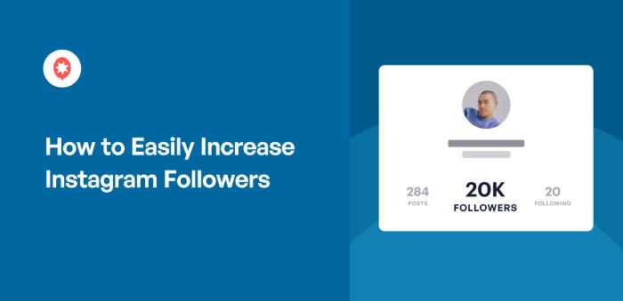 A person using a smartphone with Instagram open, displaying follower count.