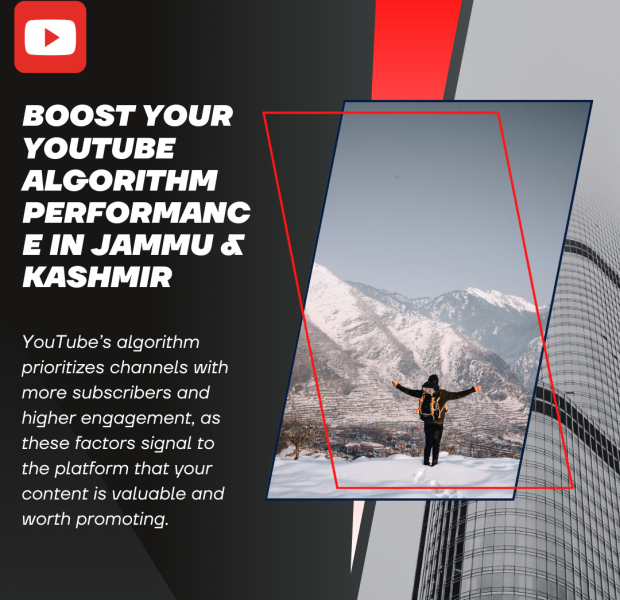 Boost Your YouTube Algorithm Performance in Jammu & Kashmir A promotional graphic about improving YouTube algorithm performance in Jammu & Kashmir.