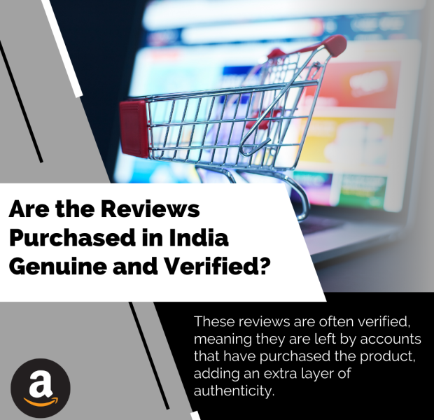 Are the Amazon Reviews Purchased in India Genuine and Verified The text on the image asks if reviews purchased in India are genuine and verified.