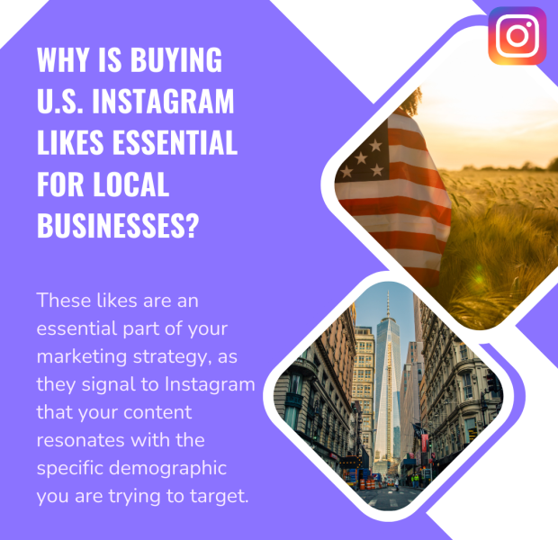 Why is Buying U.S. Instagram Likes Essential for Local Businesses The post discusses why buying U.S. Instagram likes is important for local businesses.