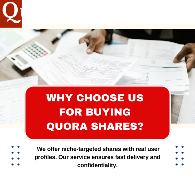 Why Choose Us for Buying Quora Shares A person reviewing financial documents, showcasing a service for buying niche-targeted Quora shares with real user profiles.